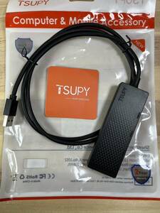 【一円スタート】tsupy usb hub ハブ「1円」URA01_2926