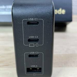 【一円スタート】UGREEN Nexode 充電器 100W 4ポート 新生代GaN技術 Type-c PD急速充電器 USB-C*3とUSB-A*1 MacBook「1円」URA01_2935の画像2