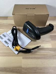 [ one jpy start ]NETUM Bluetooth barcode scanner 2.4G wireless &Bluetooth function & wire connection correspondence [1 jpy ]URA01_2989