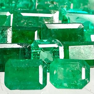 大量!!●天然エメラルドおまとめ50ct●A ルース 裸石 宝石 ジュエリー jewelry emerald beryl ベリル 緑玉 DI0 ②