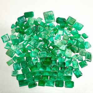 大量!!●天然エメラルドおまとめ50ct●A ルース 裸石 宝石 ジュエリー jewelry emerald beryl ベリル 緑玉 DI0 ④の画像3