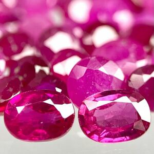 ●天然ルビーおまとめ●a 30ct 裸石 宝石 ruby コランダム 紅玉 jewelry corundum ジュエリー ①