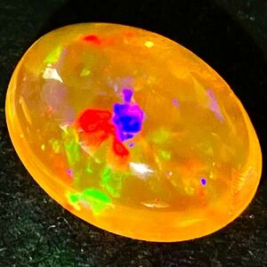 遊色効果抜群!!●天然ファイアオパール2.388ct●a 10.6×8.0mm ルース 裸石 宝石 ジュエリー fire jewelry opal