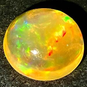 遊色効果!!●天然ファイアオパール1.872ct●a 約8.4×7.8mm ルース 裸石 宝石 ジュエリー fire jewelry opal