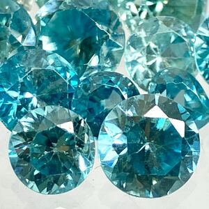 ●天然ジルコン29点おまとめ30ct●a ブルー ルース 裸石 宝石 ジュエリー jewelry zircon blue①