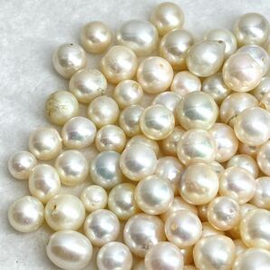 大量!!●本真珠おまとめ●A 100g/500ct 約7.0-8.5mm珠 ルース 裸石 宝石 ジュエリー jewelry Pearl パール ②の画像2