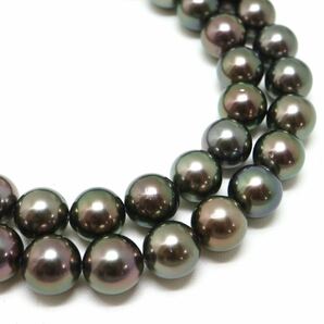 ●アコヤ本真珠ネックレス●A 45.4g 45.5cm 8.0-8.5mm珠 パール pearl necklaces silver ジュエリー EA0/EA0の画像4