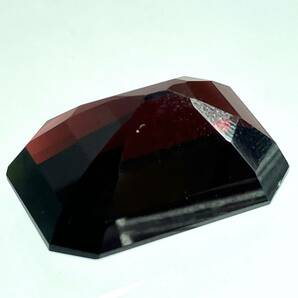 23ct UP!!●天然ロードライトガーネット23.705ct● A 約19.3×12.5mm ルース 裸石 garnet ソーティング付き 宝石 ジュエリー DA0/DA0 テEA6の画像2