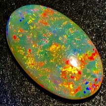 遊色効果抜群!!●天然オパール4.825ct●a 18.7×11.2mm ルース 裸石 宝石 ジュエリー jewelry opal ソーティング_画像1