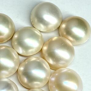 ●マベパール11点おまとめ●a 約13.7-14.8mm 20g/100ct pearl パール 半円真珠 ジュエリー jewelry 裸石 宝石②の画像3