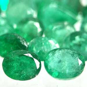 大量!!●天然エメラルドおまとめ50ct●a ルース 裸石 宝石 ジュエリー jewelry emerald beryl ベリル 緑玉 DI0 ④