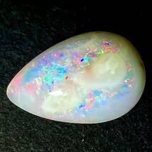 遊色効果抜群!!●天然オパール2.968ct●a 約13.2×8.8mm ルース 裸石 宝石 ジュエリー jewelry opal テEA0_画像3