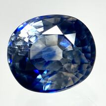 ●天然サファイア1.150ct●a 約6.1×5.4mm ルース 裸石 sapphire blue宝石 ジュエリー ソーティング 付き S_画像1