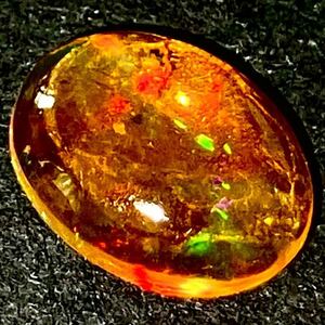 遊色効果抜群!!●天然ファイアオパール1.825ct●a 11.4×8.6mm ルース 裸石 宝石 ジュエリー fire jewelry opal