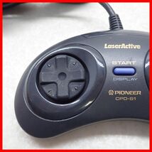 動作品 レーザーアクティブ コントロールパッド CPD-S1 パイオニア PIONEER LaserActive メガドライブ MEGA DRIVE MD コントローラ【10_画像4