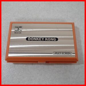 修理品 GAME＆WATCH MULTI SCREEN ゲーム＆ウオッチ DONKEY KONG ドンキーコング DK-52 Nintendo 任天堂【PP