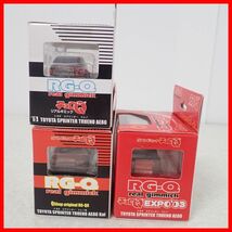 ☆未開封 チョロQ RG-Q リアルギミック トヨタ スプリンター トレノ改/AE86/EXPO’03 SPRINTER TRUENO AE86 計3台セット タカラ【10_画像2