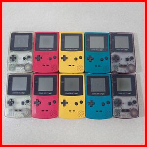 GBC ゲームボーイカラー 本体 CGB-001 まとめて10台 大量セット 任天堂 Nintendo【10