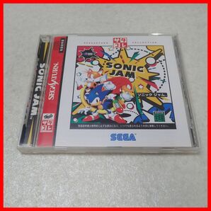 ◇動作保証品 SS セガサターン SONIC JAM ソニック ジャム SEGA セガ 箱説帯ハガキ付【PPの画像6