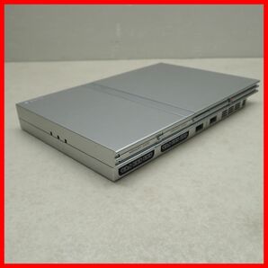 動作品 PS2 プレステ2 薄型 本体 SCPH-77000 サテン・シルバー + アークザラッド 精霊の黄昏 等 ソフト3本 まとめてセット SONY ソニー【20の画像7