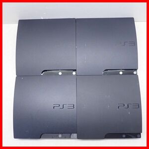 動作品 PS3 プレステ3 本体のみ CECH-2500A 160GB 2台/2500B 320GB 1台/3000B 320GB 1台 まとめて4台セット PlayStation3 SONY ソニー【40