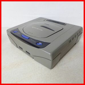 動作品 SS セガサターン 本体 HST-3210 説明書付+ デイトナUSA 等 ソフト3本 まとめてセット SEGA SATURN【20の画像7