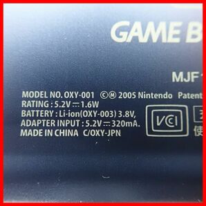 GBmicro GAME BOY micro ゲームボーイミクロ 本体 OXY-001 ブルー 任天堂 Nintendo ジャンク【PPの画像3