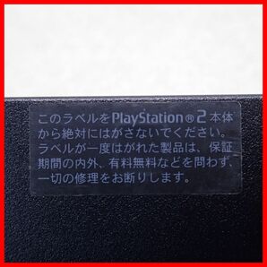 動作品 PS2 プレステ2 薄型 本体 SCPH-75000 チャコール・ブラック まとめて4台セット コントローラー欠品 PlayStation2 SONY ソニー【20の画像7