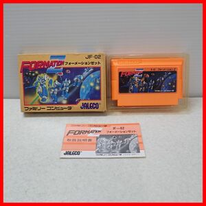 ◇動作保証品 FC ファミコン FORMATION Z フォーメーションゼット JALECO ジャレコ 箱説付【PP