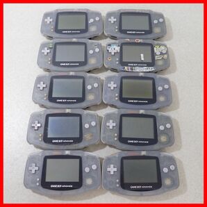 GBA ゲームボーイアドバンス 本体 AGB-001 まとめて10台 大量セット Nintendo 任天堂【10の画像1