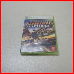 ◇未開封 XBOX360 FLATOUT ULTIMATE CARNAGE 日本語版 BUGBEAR ENTERTAINMENT/EMPIRE INTERACTIVE【PP