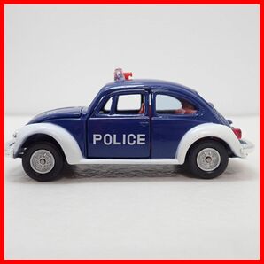 ☆トミカダンディ 1/43 外国車シリーズ No.F21 フォルクス ワーゲン ポリスカー VOLKSWAGEN 1200LE 日本製 tomicaDANDY トミー【10の画像2