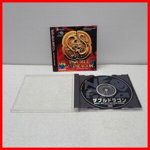 * operation guarantee goods NG Neo geo CD DOUBLE DRAGON double Dragon TECHNOS JAPAN box opinion attaching [PP