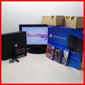 PS4 Pro PlayStation 4 Pro body CUH-7000B 1TB + Tales ob bell se rear etc. soft 3ps.@ together set box opinion attaching SONY Sony with defect goods [20