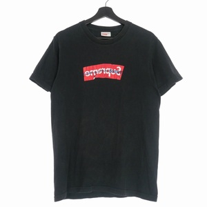 シュプリーム SUPREME 17SS COMME des GARCONS SHIRT BOX Logo Tee Tシャツ カットソー 半袖 M ブラック 黒 メンズ