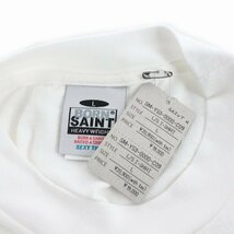未使用品 セントマイケル SAINT M×××××× SAINT MICHAEL 24SS BORN SAINT LS TEE Tシャツ 長袖 L ホワイト SM-YS8-000-C03_画像5