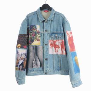 シュプリーム SUPREME Daido Moriyama Denim Trucker Jacket ダイドー モリヤマ デニム トラッカー ジャケット XL インディゴ メンズ