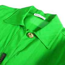 レジーナピョウ REJINA PYO ショートスリーブシャツ ブラウス 半袖 XS グリーン 緑 レディース_画像5