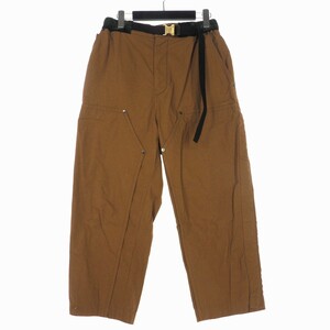 サカイ sacai 20AW Cotton Oxford Pants オックスフォード パンツ 0 ブラウン 茶 20-02325M メンズ