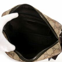 グッチ GUCCI GGキャンバス ショルダーバッグ ベージュ 114291 メンズ レディース_画像5