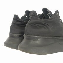 ダークシャドウ DRKSHDW Rick Owens ABSTRACT LOW SNEAKER アブストラクト スニーカー 靴 43 黒ブラック DU01B7842 NBRB メンズ_画像4