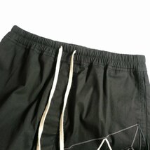 リックオウエンス Rick Owens 19SS BABEL期 EMBROYERED KARLOOF SHORTS サルエルショーツ ショートパンツ 50 黒 ブラック RU19S2382 TEEM3_画像4