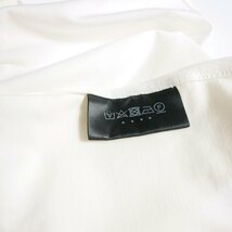 ジュンハシモト junhashimoto 20SS HORIZONTAL SHIRTS ストレッチシャツ 長袖 4 ホワイト 白 1062010018 メンズ_画像5