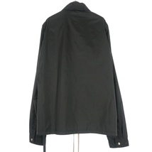 未使用品 ダークシャドウ DRKSHDW Rick Owens SNAPFRONT JKT コーチジャケット ブルゾン L ブラック 黒 DU01B7782 NDPE3 メンズ_画像2