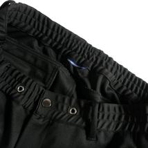 ジュンハシモト junhashimoto 23SS PRD MULTI PANTS ストレッチ イージーパンツ スラックス 4 ブラック 黒 1072310051 メンズ_画像5