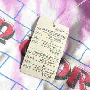 未使用品 セントマイケル SAINT MICHAEL × ラストマン 24SS DOOR WRLD Tシャツ カットソー 半袖 XL タイダイ SM-YS8-0000-C46 メンズの画像6