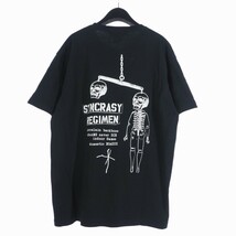 キディル KIDILL Tシャツ カットソー 半袖 プリントロゴ クルーネック F ブラック 黒 KL 704 メンズ_画像2