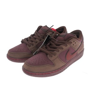 未使用品 ナイキ エスビー NIKE SB Dunk Low PRM City of Love ダンク ローカットスニーカー US9 27cm バーガンディ FN0619-600 メンズ