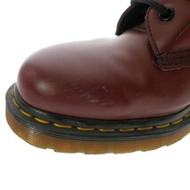 ドクターマーチン DR.MARTENS 8ホールブーツ レースアップ レザー 靴 EU42 チェリーレッド メンズ_画像6