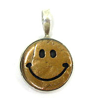  North Works NORTH WORKS Mini Smile Smile Nico Chan Vintage coin pendant top silver trunk color 